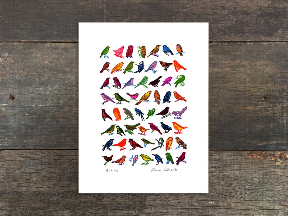 Birds Mini Print