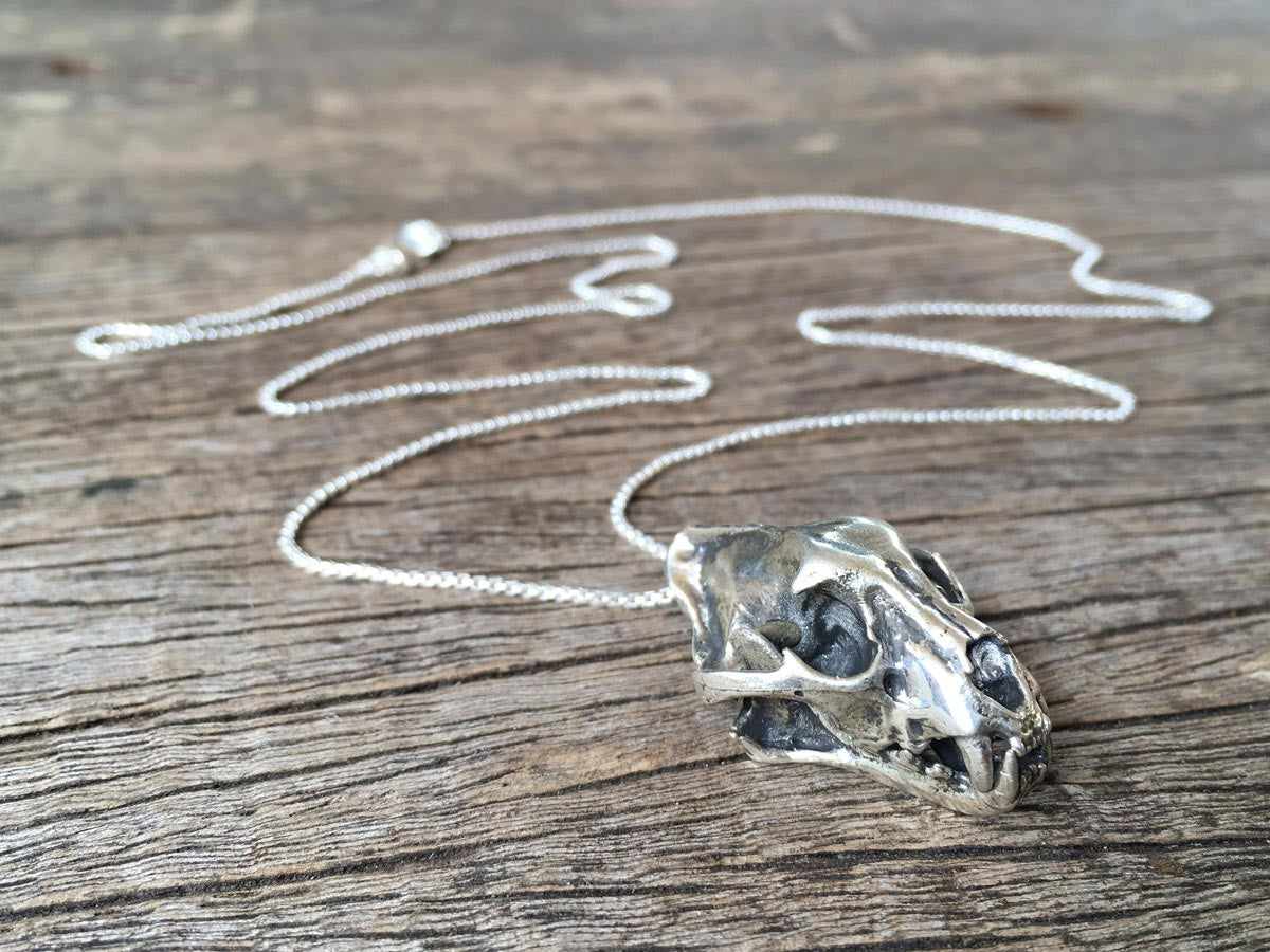 Jaguar Skull Pendant