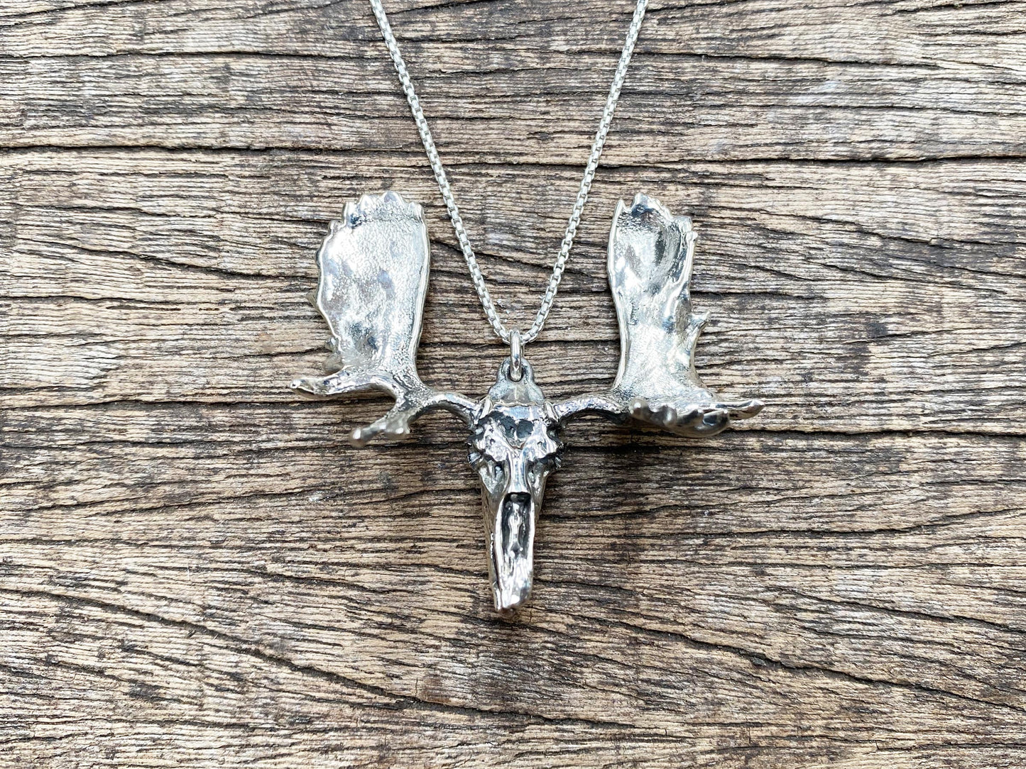 Moose Skull Pendant