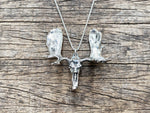 Load image into Gallery viewer, Moose Skull Pendant
