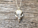 Load image into Gallery viewer, Hawk Skull Pendant
