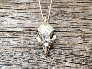 Hawk Skull Pendant