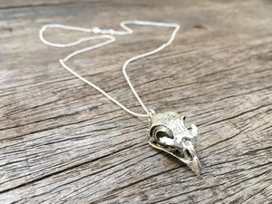 Hawk Skull Pendant