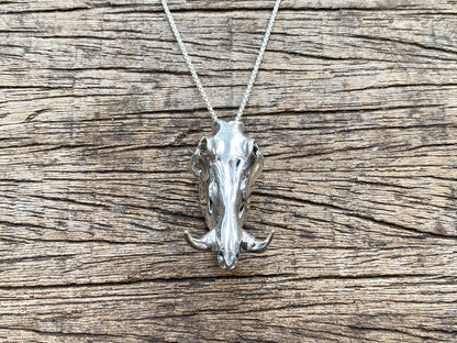 Warthog Skull Pendant