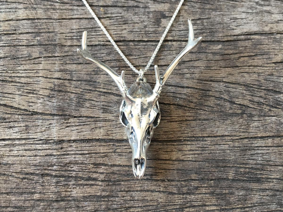 White-tailed Deer Skull Pendant