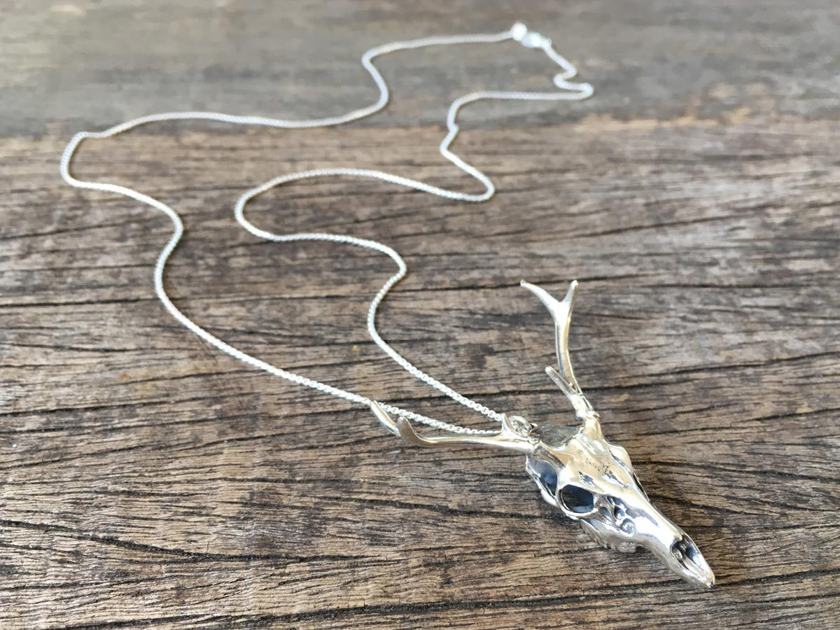White-tailed Deer Skull Pendant