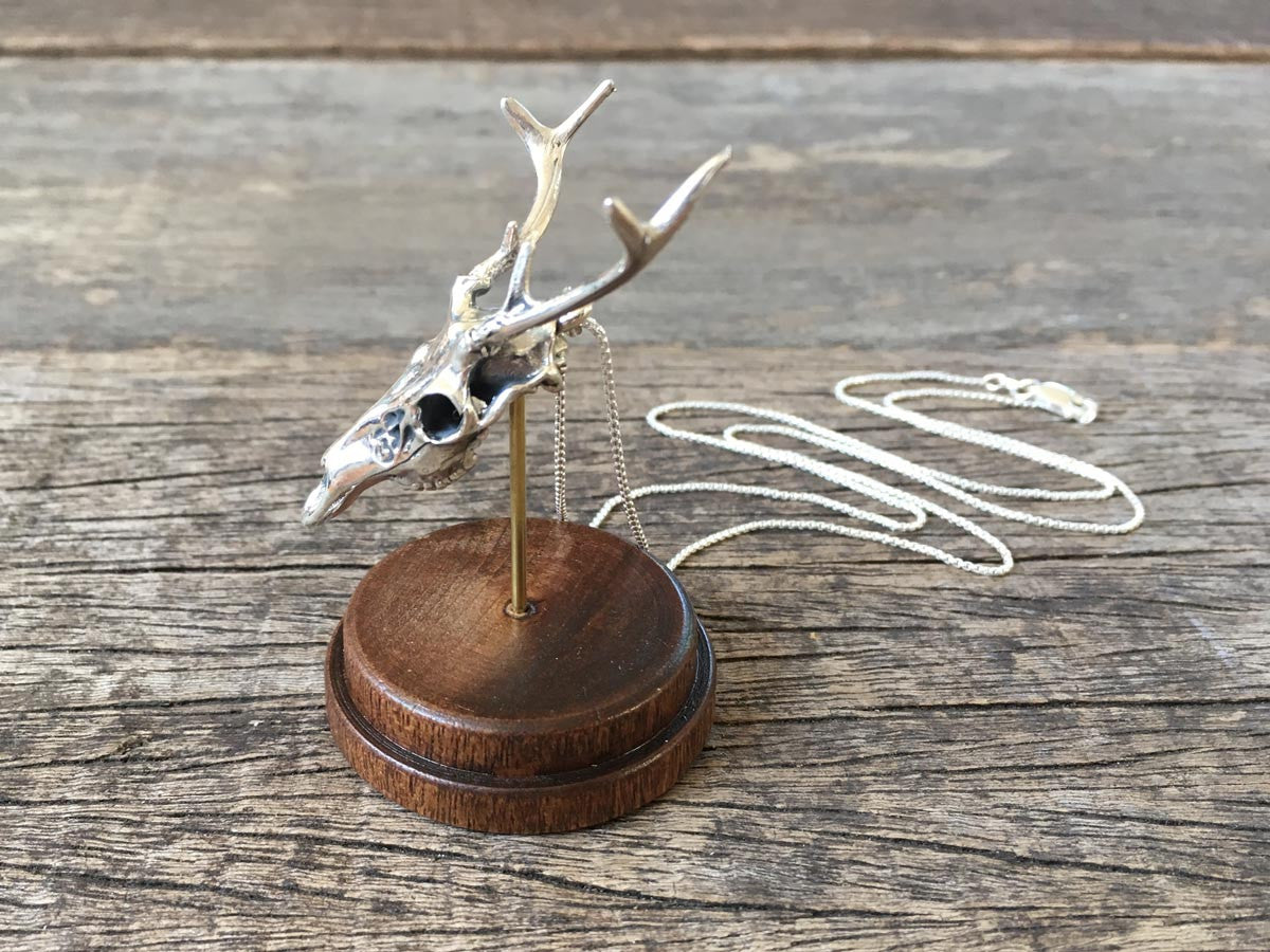 White-tailed Deer Skull Pendant