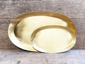 Brass Oval Tray