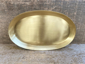 Brass Oval Tray