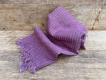 Load image into Gallery viewer, Linen Scarf Aubergine
