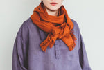 Load image into Gallery viewer, Linen Scarf Praline
