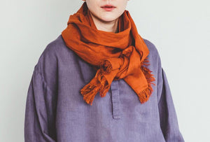 Linen Scarf Praline