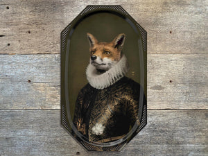 Portrait Platter le Renard