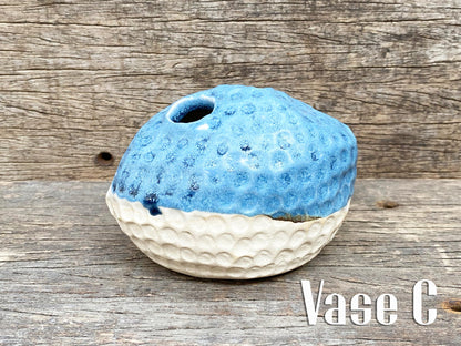 Stoneware Pinch Vase