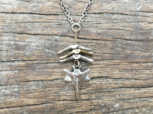 Bone & Vertebrae Necklace