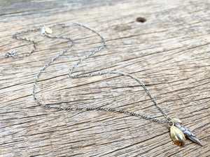 Bud & Seed Charm Necklace