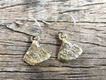 Load image into Gallery viewer, Fishbone Fan Earrings
