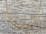 Load image into Gallery viewer, Mixed Figaro Thin Chain Necklace

