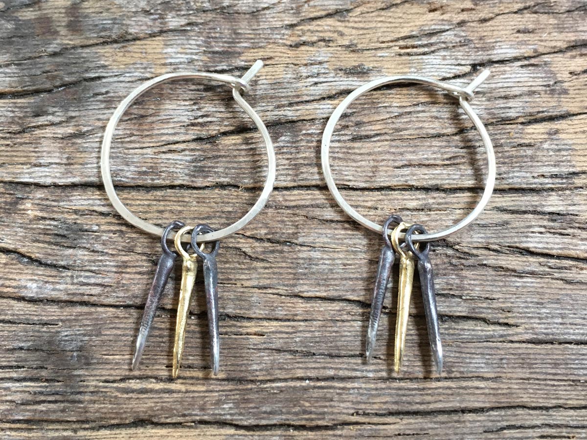 Spike Hoop Earrings