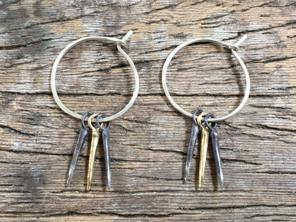 Spike Hoop Earrings