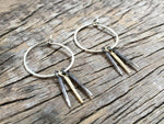 Load image into Gallery viewer, Spike Hoop Earrings
