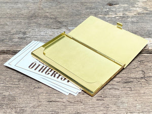 Brass Card Case