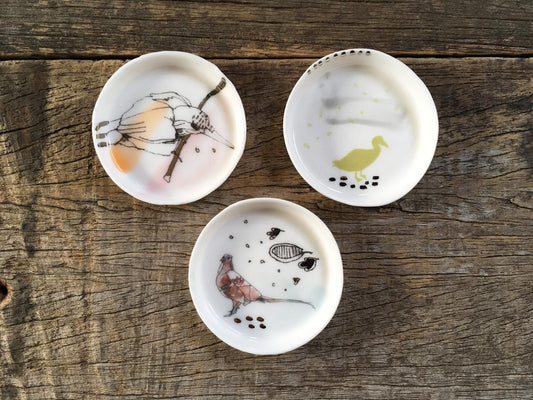 Flora & Fauna Tiny Dish Set