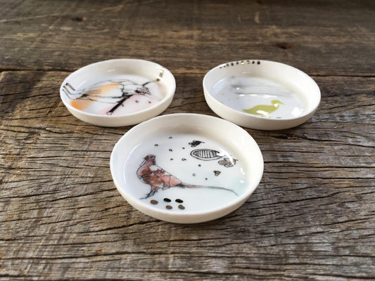 Flora & Fauna Tiny Dish Set