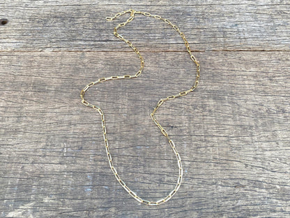 Paperclip Chain Necklace