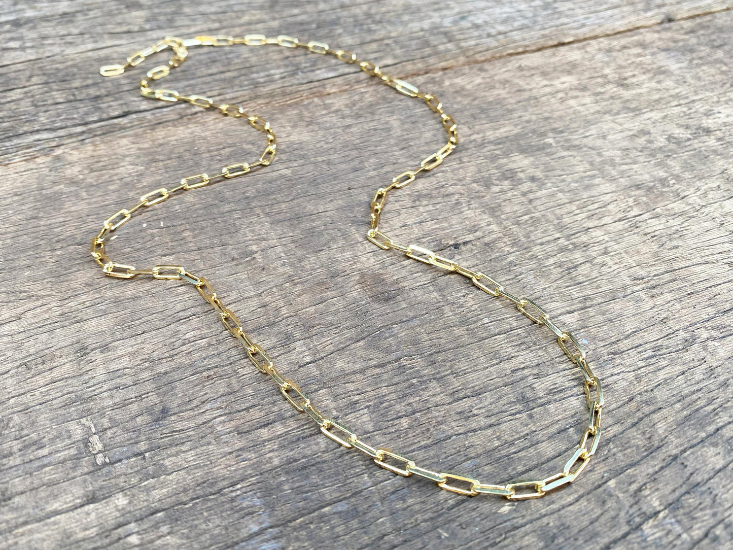 Paperclip Chain Necklace