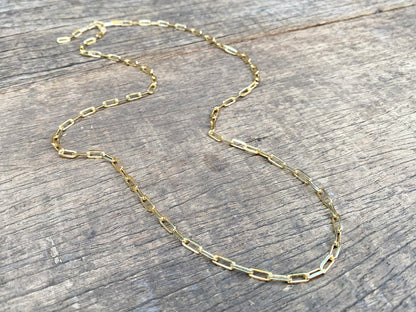 Paperclip Chain Necklace