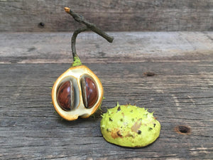 Ceramic Horse Chestnut Small