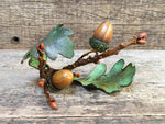 Load image into Gallery viewer, Acorn Twig with Leaves
