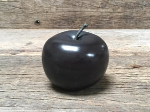Ceramic Apple: Black