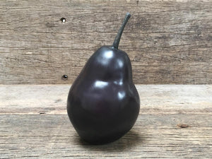 Ceramic Pear: Black