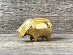 Load image into Gallery viewer, Brass Hippo Paperweight
