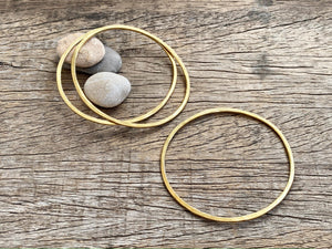 Hammered Bangle Set