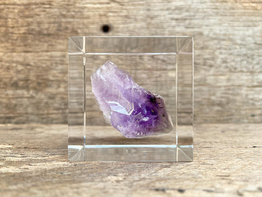 Specimen Cube: Amethyst
