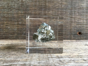 Specimen Cube: Pyrite