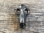 Load image into Gallery viewer, Bronze Flying Fox Skull
