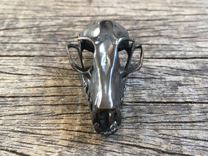 Bronze Flying Fox Skull