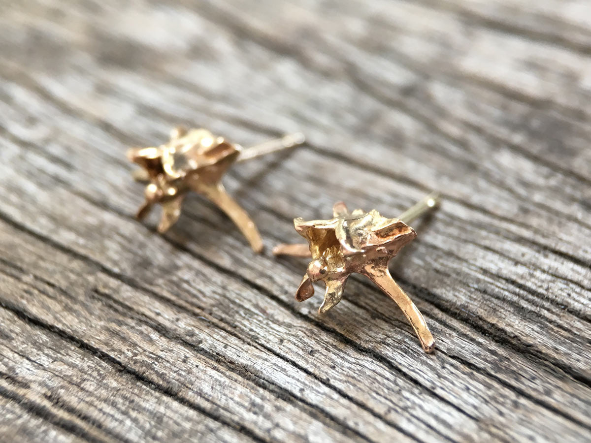 Vertebrae Stud Earrings