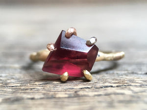 Malawi Garnet Ring