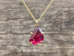 Load image into Gallery viewer, Malawi Garnet Pendant
