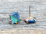 Load image into Gallery viewer, Australian Opal Gold Studs
