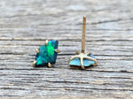 Load image into Gallery viewer, Australian Opal Gold Studs
