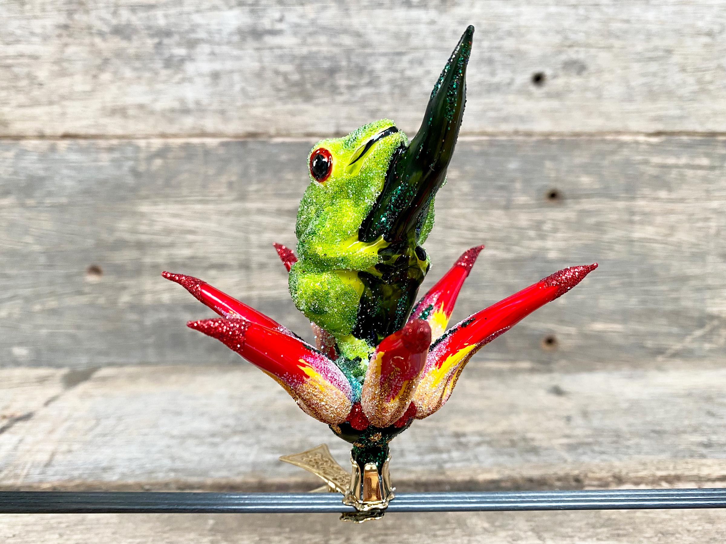 Christmas Flower & Frog
