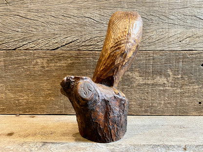 Wooden Barn Owl
