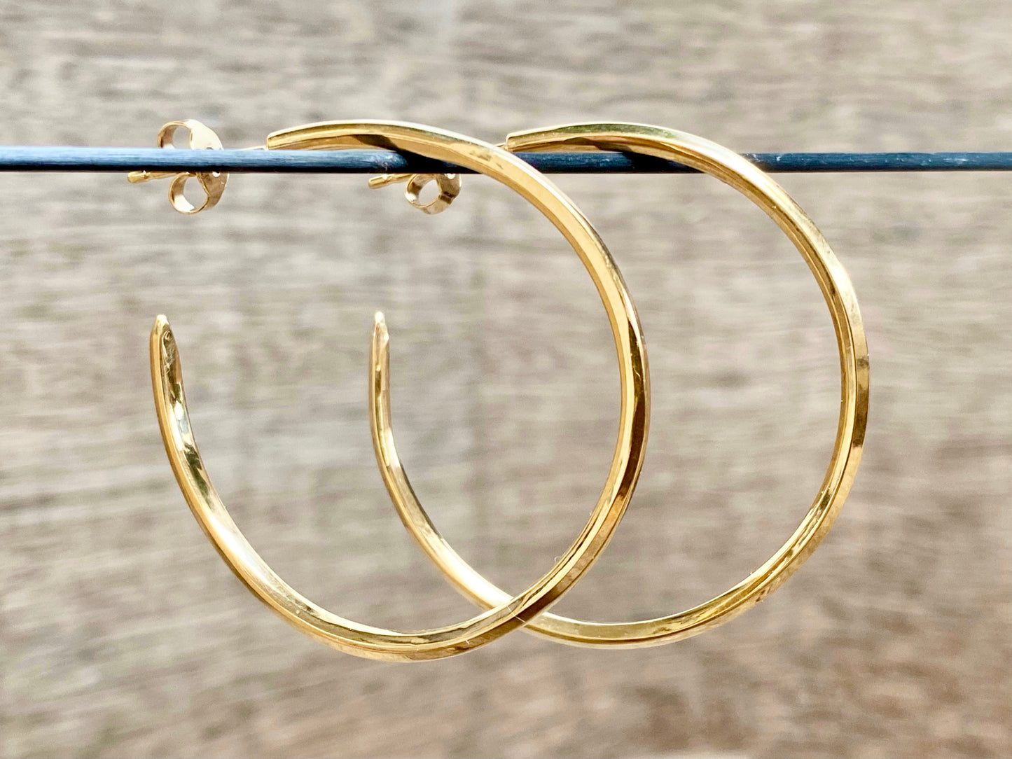 Pressed Hoops, Medium