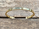 Load image into Gallery viewer, Hammered Brass Cuff

